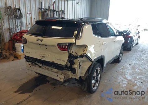 2019 Jeep Compass Limited 4X4 из США, поврежденный, VIN 3C4NJDCB6KT828793
